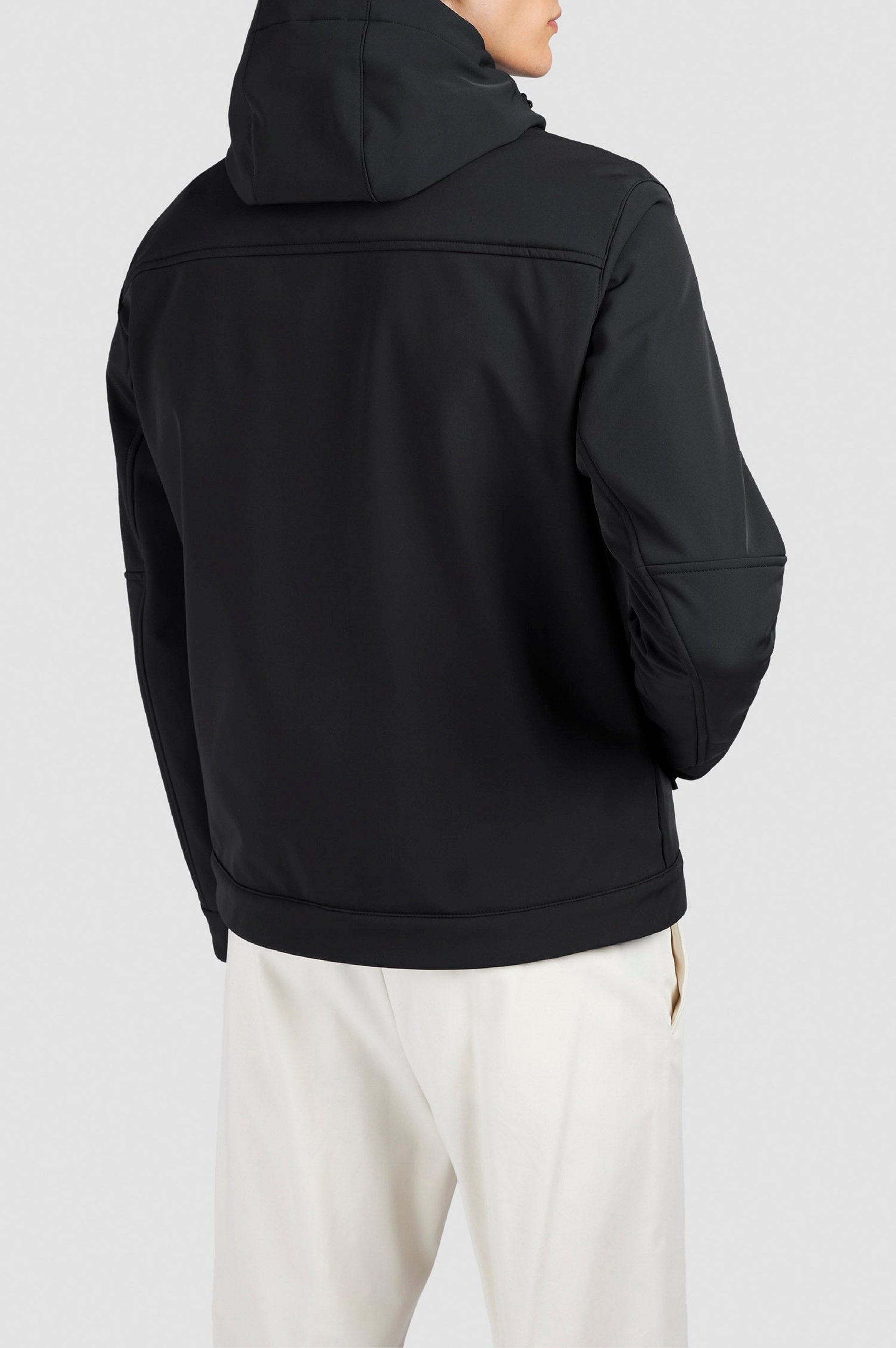 Veste à capuche à poches multiples - Bleu foncé