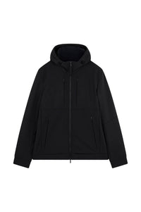 Veste à capuche à poches multiples - Bleu foncé