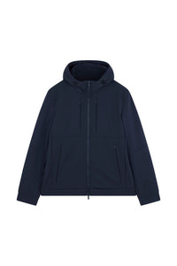 Veste zippée à capuche - Blu Dama