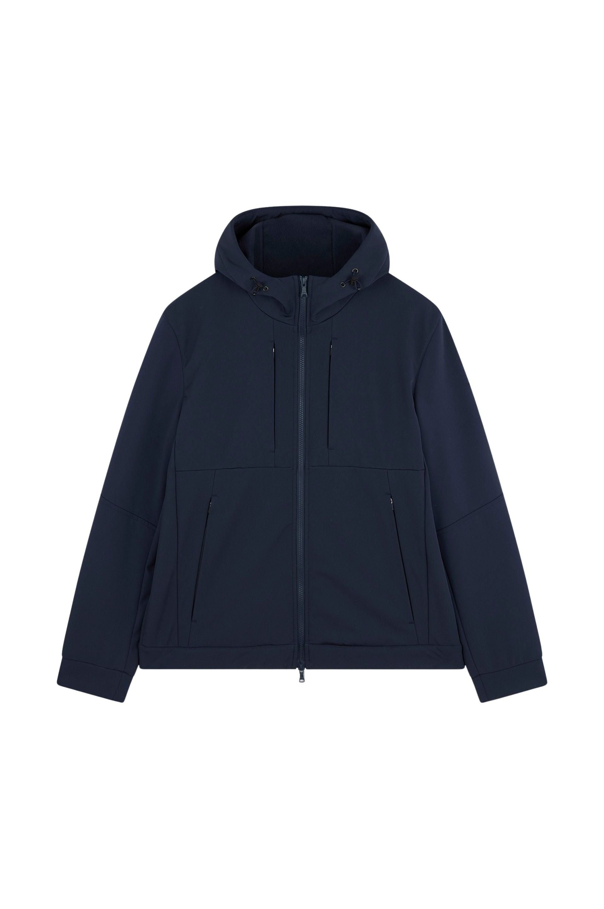 Veste zippée à capuche - Blu Dama
