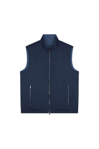 Gilet sans manches réversible - Bleu & bleu aviation