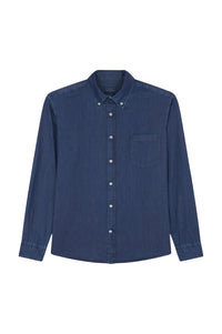 Chemise à poches - Bleu clair Jeans