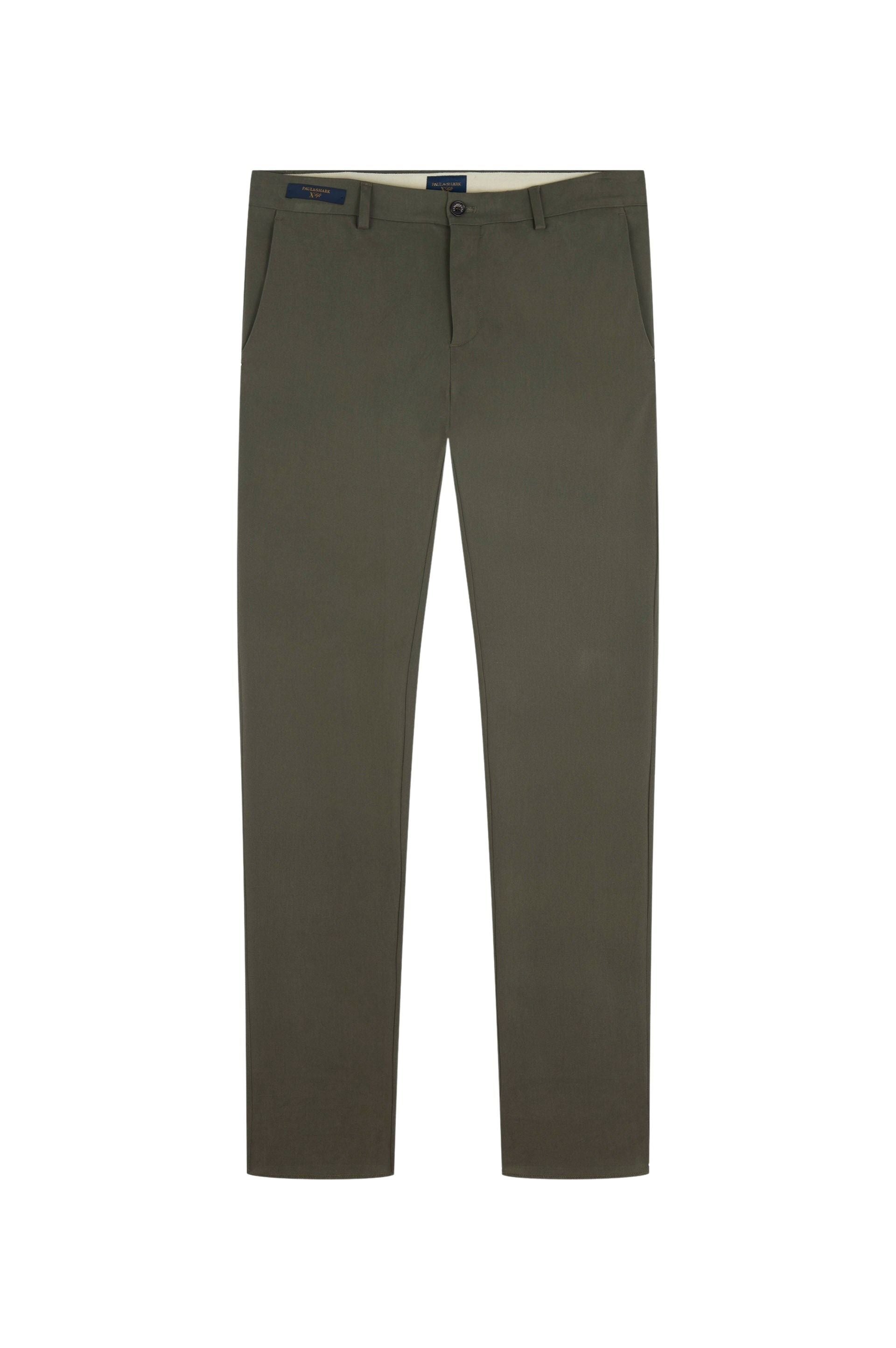 Pantalon sans pinces - Verde Muschio