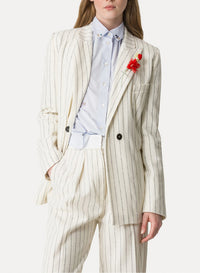 Veste avec broderie En Fleur en laine - Neve