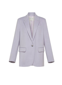 Blazer boutonné en laine - Lilla