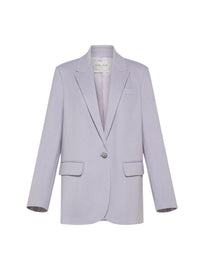 Blazer boutonné en laine - Lilla