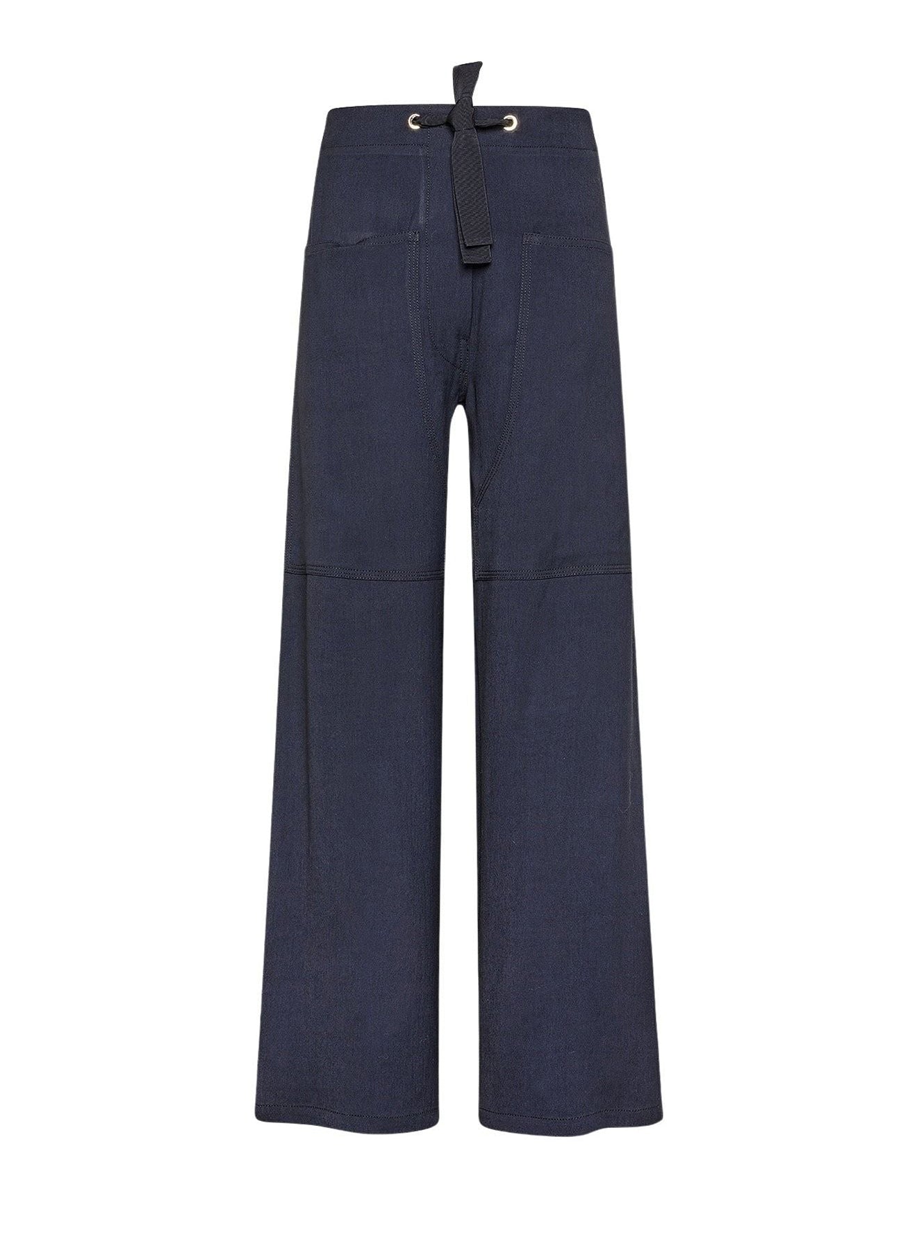 Pantalon cargo en toile fluide - Notte