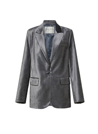 Veste en velours stretch - Stone