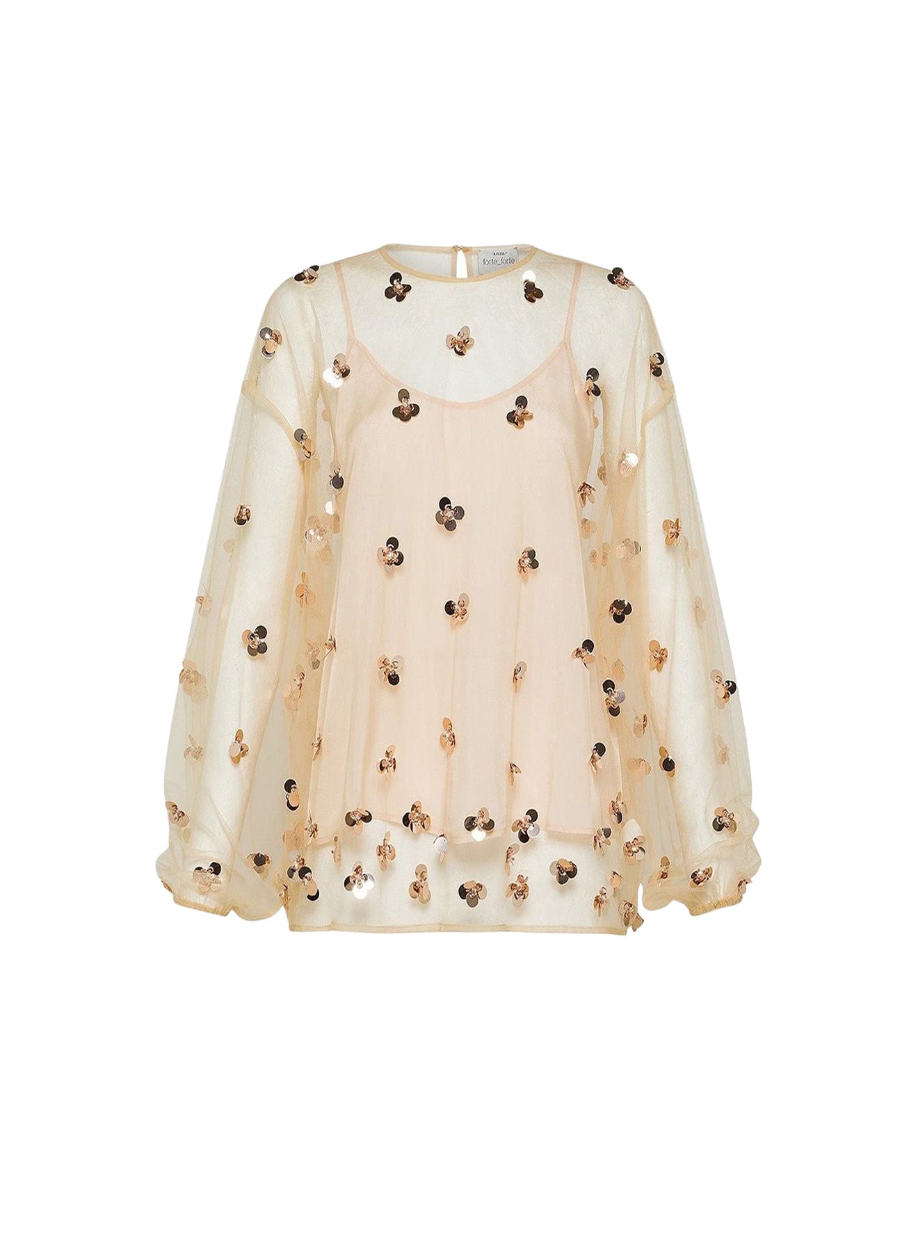 Chemise en velours brodée Petites Étoiles - Honey