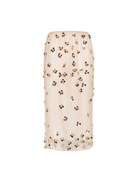 Jupe en tulle brodée Petites Étoiles - Honey