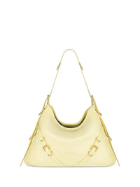 Sac Voyou médium en tweed - Soft Yellow