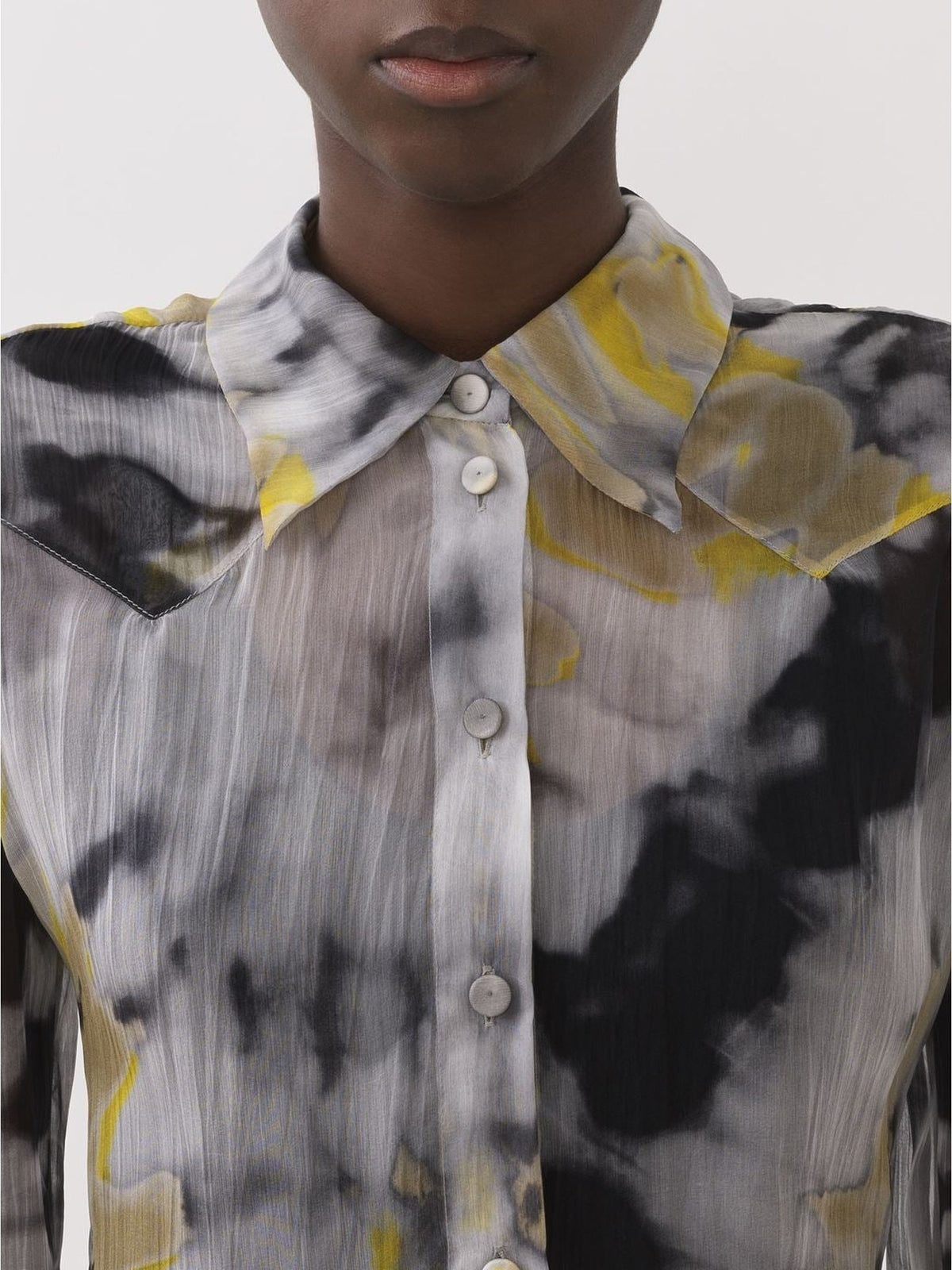 BASEPLUS_Multicolor Grey TOP - Multicolor Grey