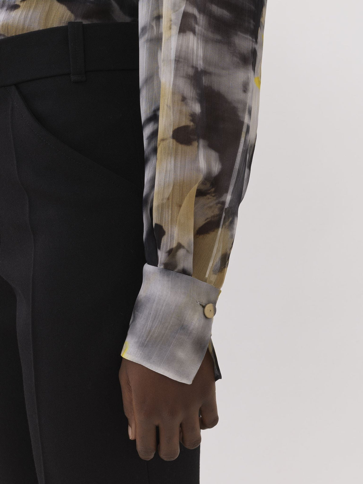 BASEPLUS_Multicolor Grey TOP - Multicolor Grey