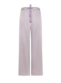 Pantalon cargo en satin - Lilla