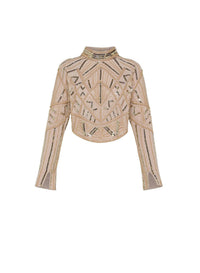 Chemise brodée Perles Enchantées - Rosegold