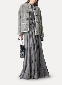 Chemise en soie - Stone