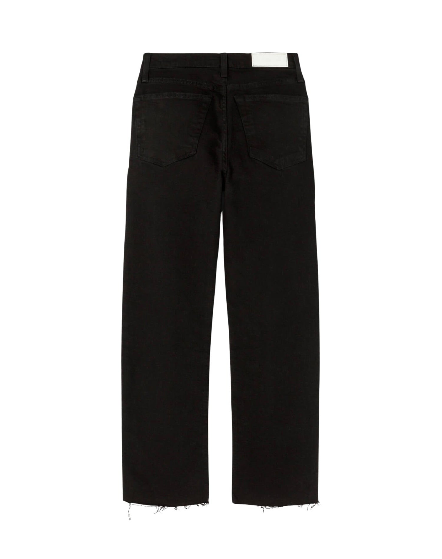 Jean droit taille haute Stove Pipe - Noir