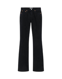 Jean mid-rise Baby bootcut - Noir