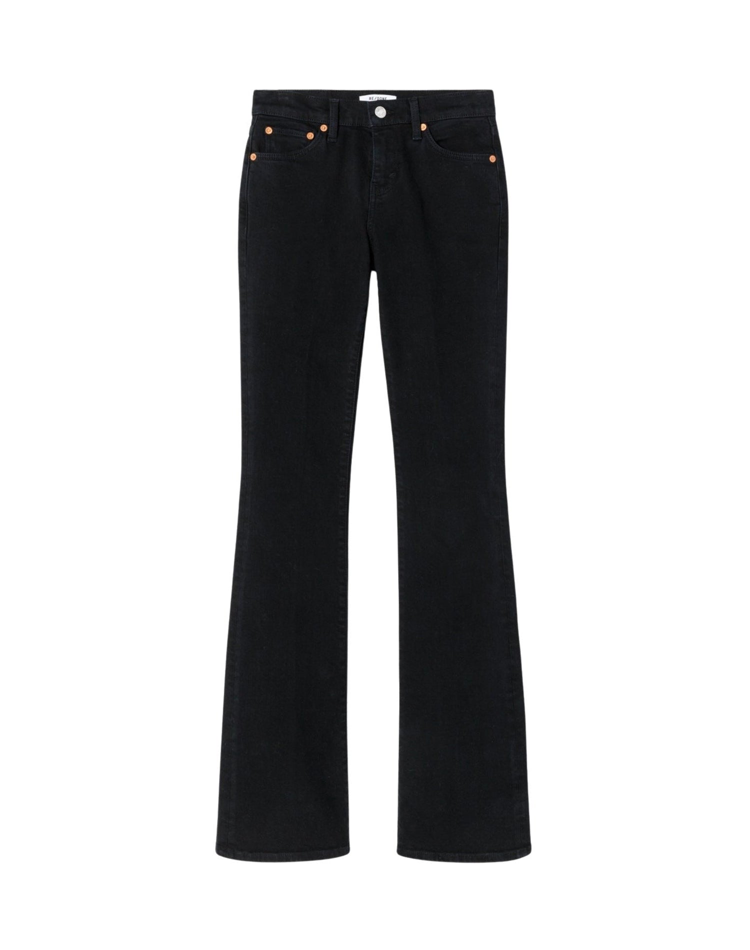 Jean mid-rise Baby bootcut - Noir