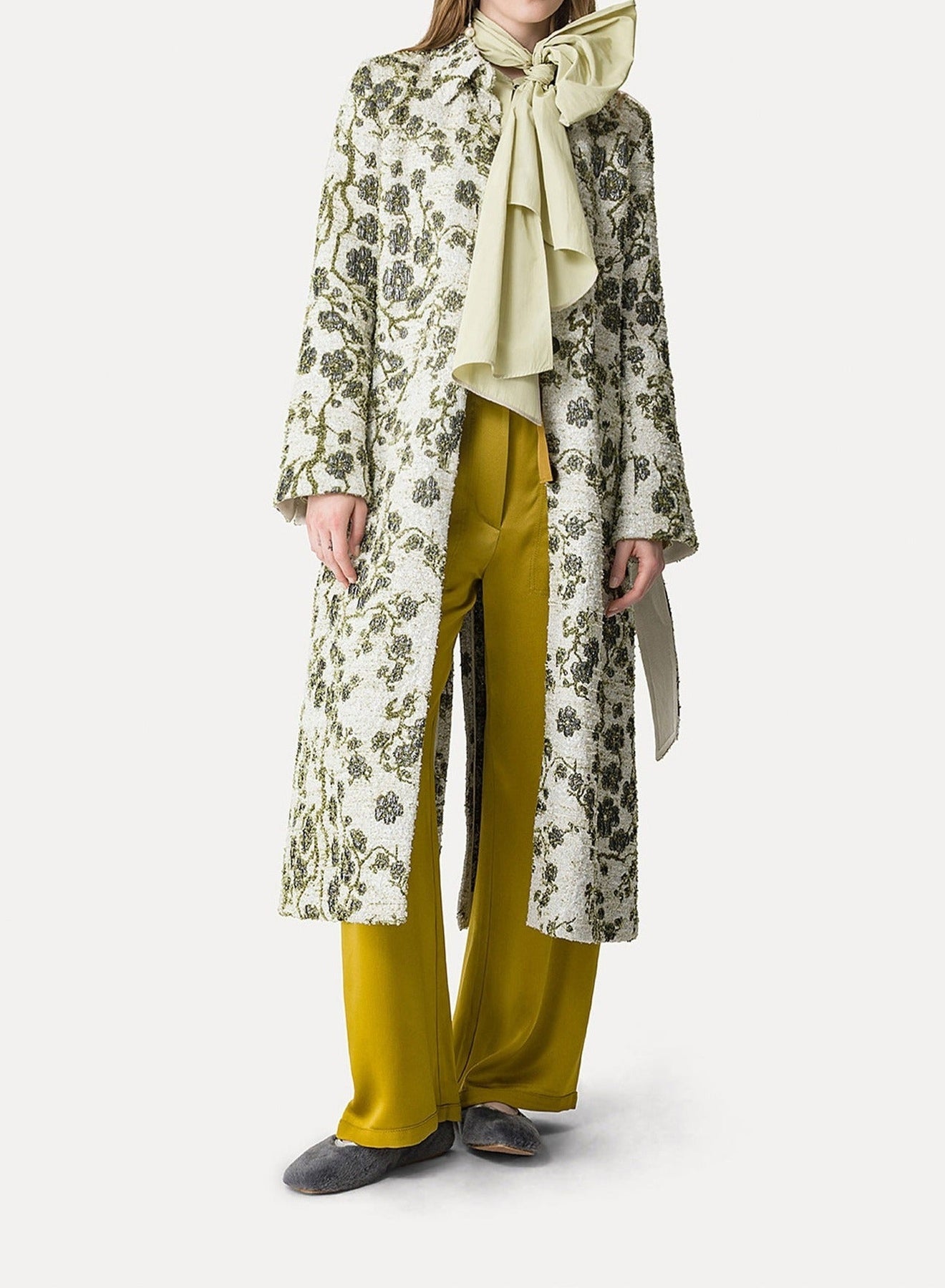 Chemise avec nœud amovible - Lichene