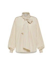 Chemise avec nœud amovible - Lichene
