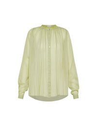 Chemise avec détails en soie mélangée - Lichene