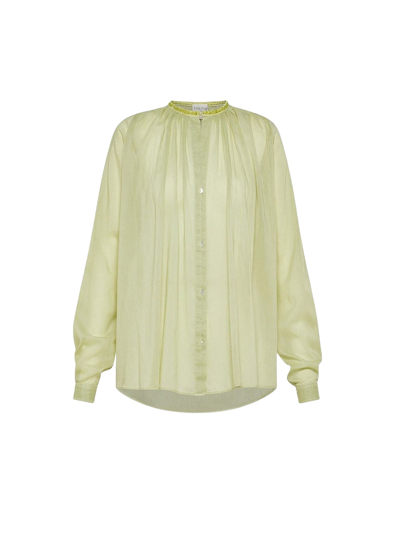 Chemise avec détails en soie mélangée - Lichene