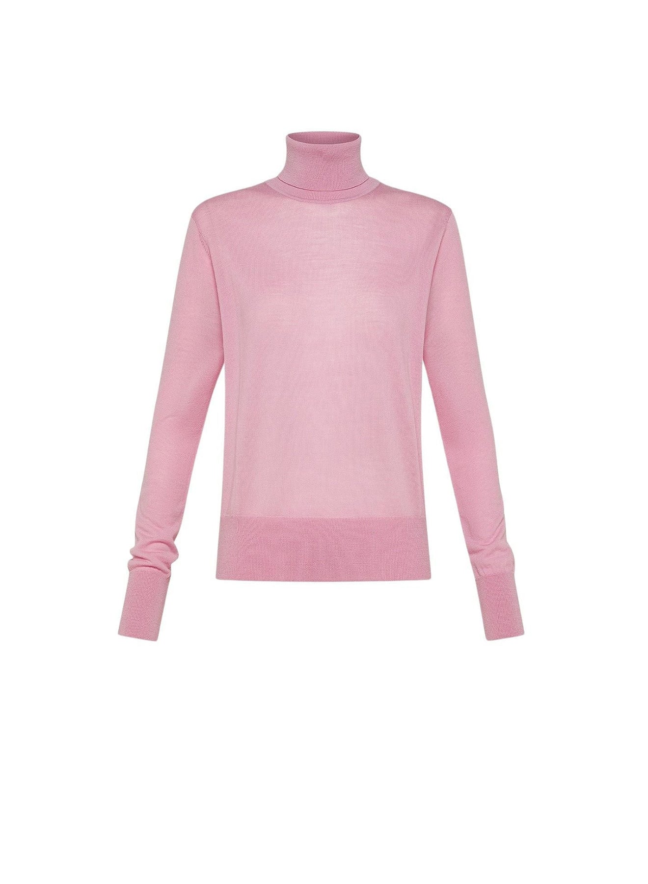 Pull à col roulé en laine - Camelia