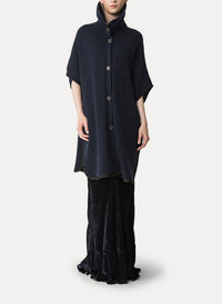 Poncho en laine et cachemire - Notte