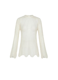 Pull évasé en laine - Neve