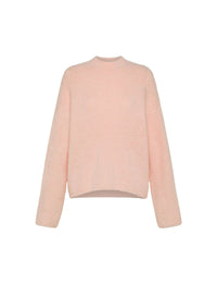 Pull oversize en laine - Rose