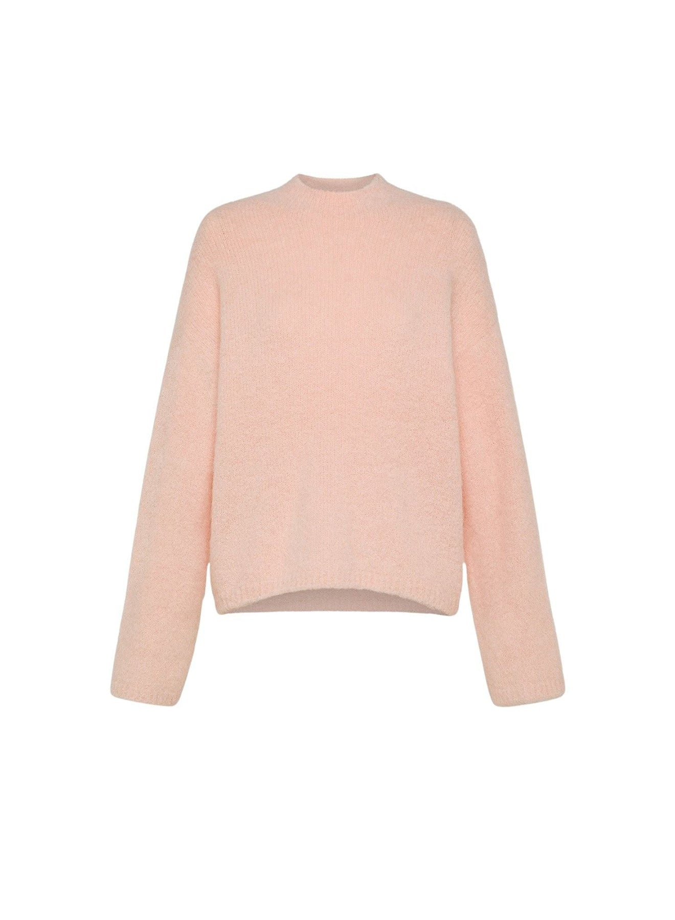 Pull oversize en laine - Rose