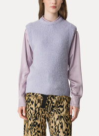 Gilet oversize en laine - Lilla