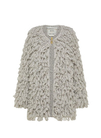 Manteau mi-long en laine mélangée - Pearl