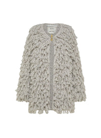 Manteau mi-long en laine mélangée - Pearl