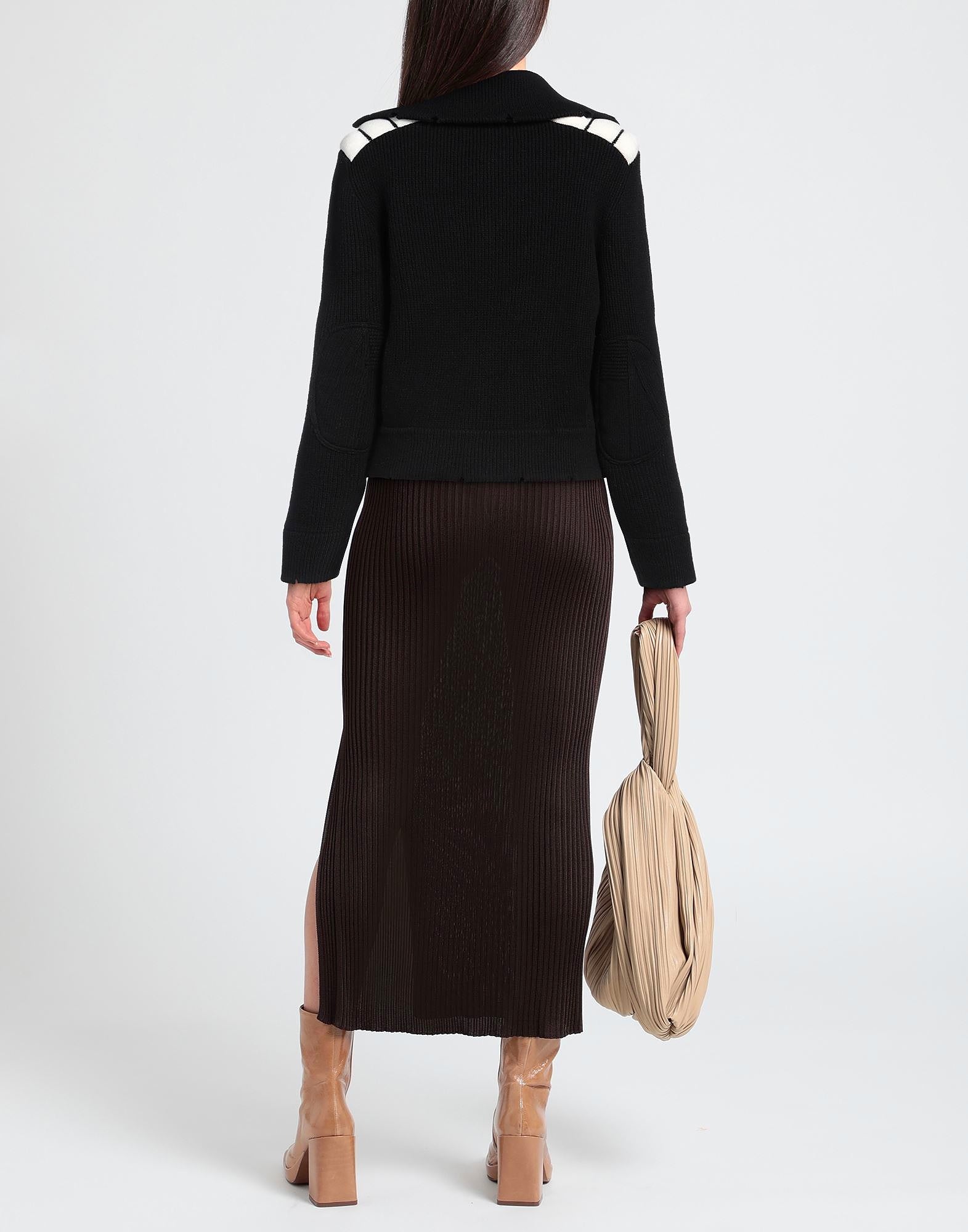 Cardigan Jessie en laine - Noir