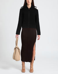 Cardigan Jessie en laine - Noir