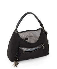 Sac à bandoulière Hobo Adelaide Voyageur - Black & Gunmetal