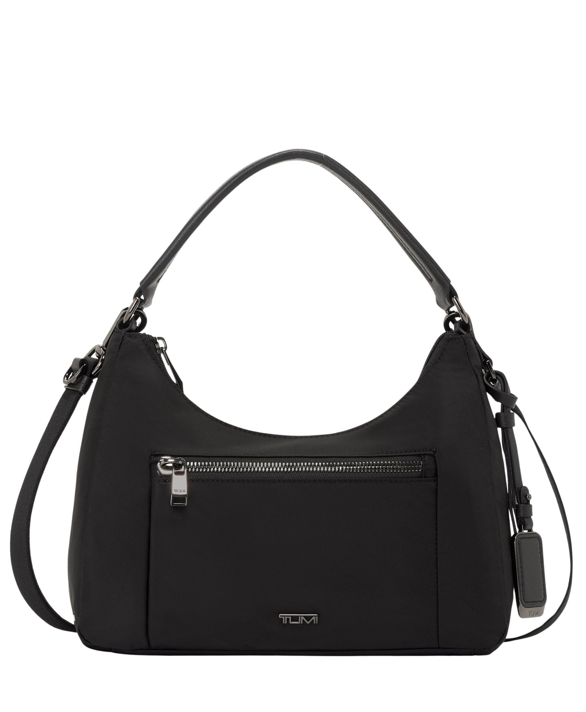 Sac à bandoulière Hobo Adelaide Voyageur - Black & Gunmetal