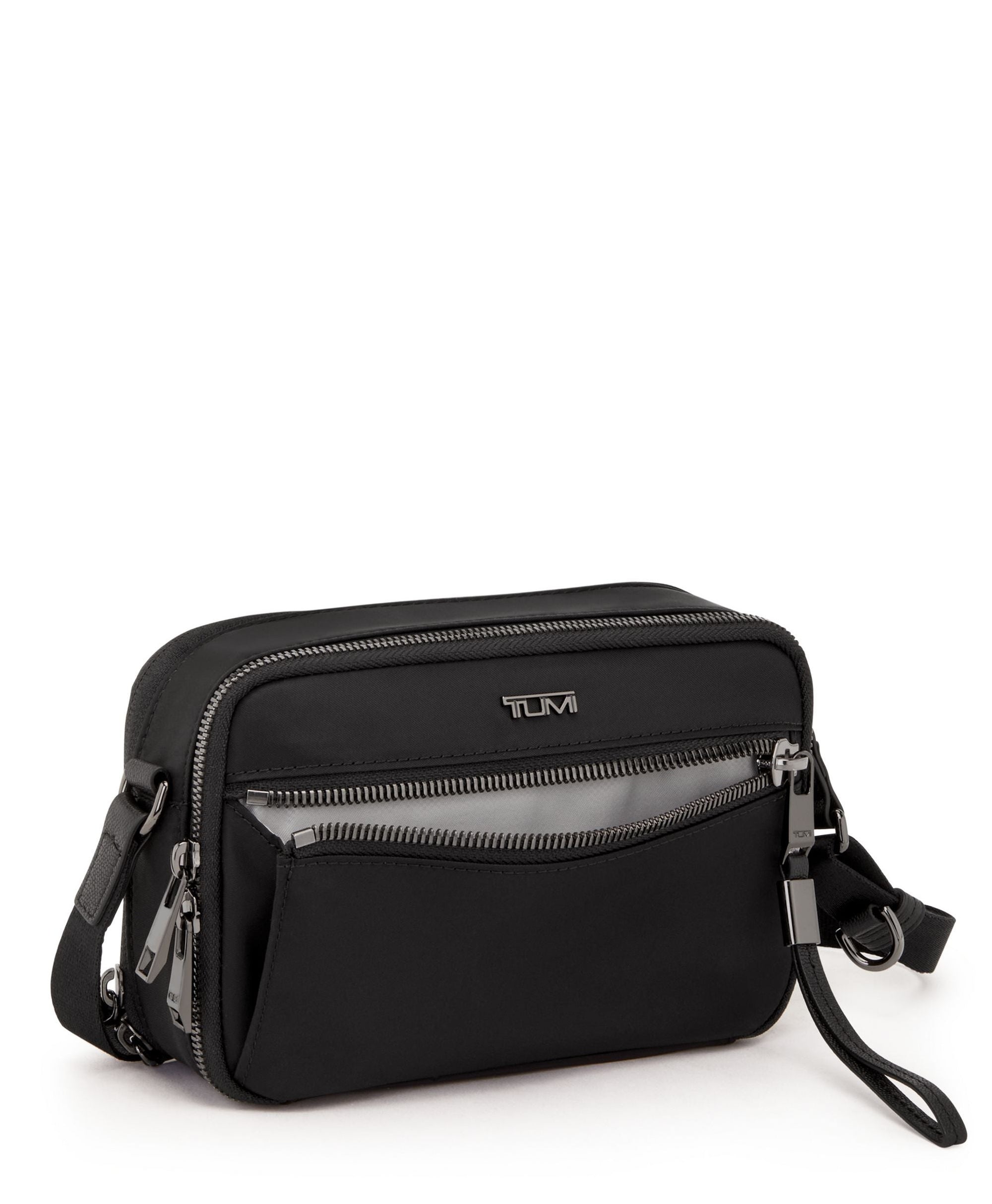 Sac à bandoulière Langley Voyageur - Black & Gunmetal