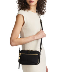 Sac à bandoulière Langley Voyageur - Black & Gunmetal
