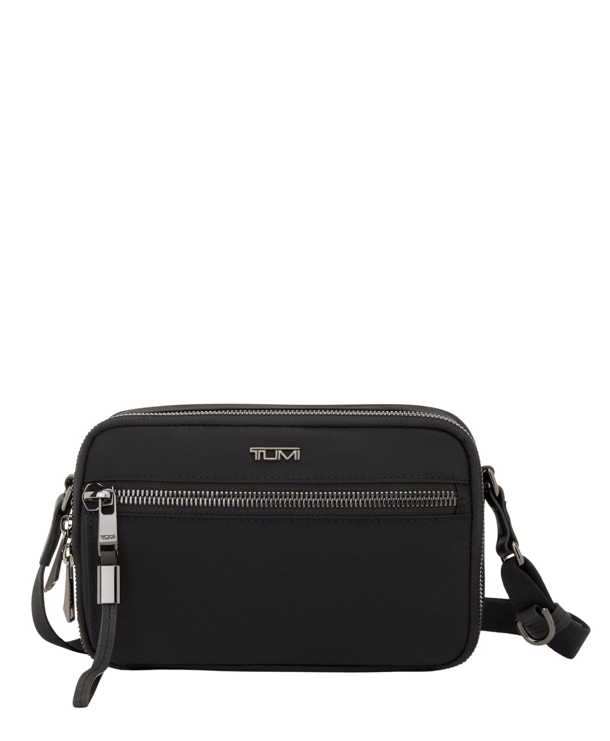 Sac à bandoulière Langley Voyageur - Black & Gunmetal