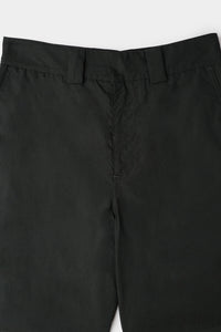 Cropped trousers with pockets - Petrol Blue