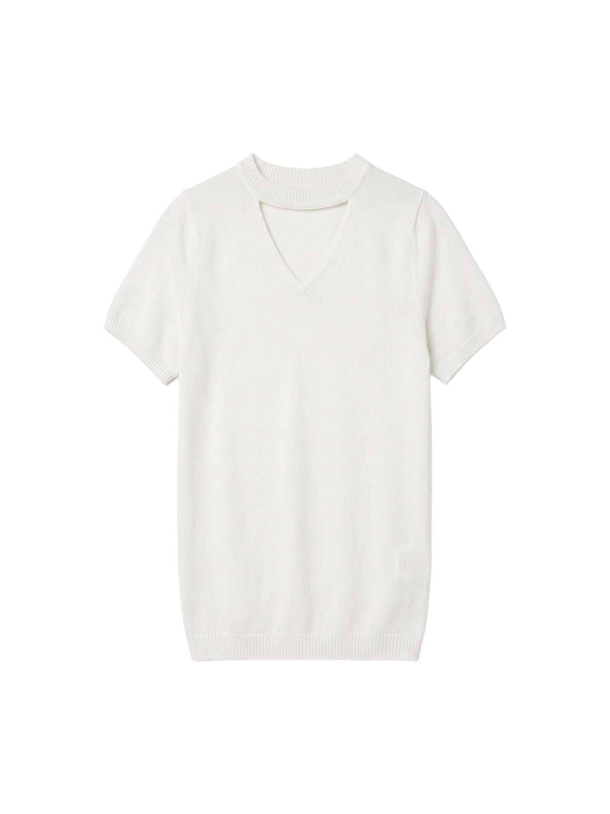 BLANC CASSE PULL
