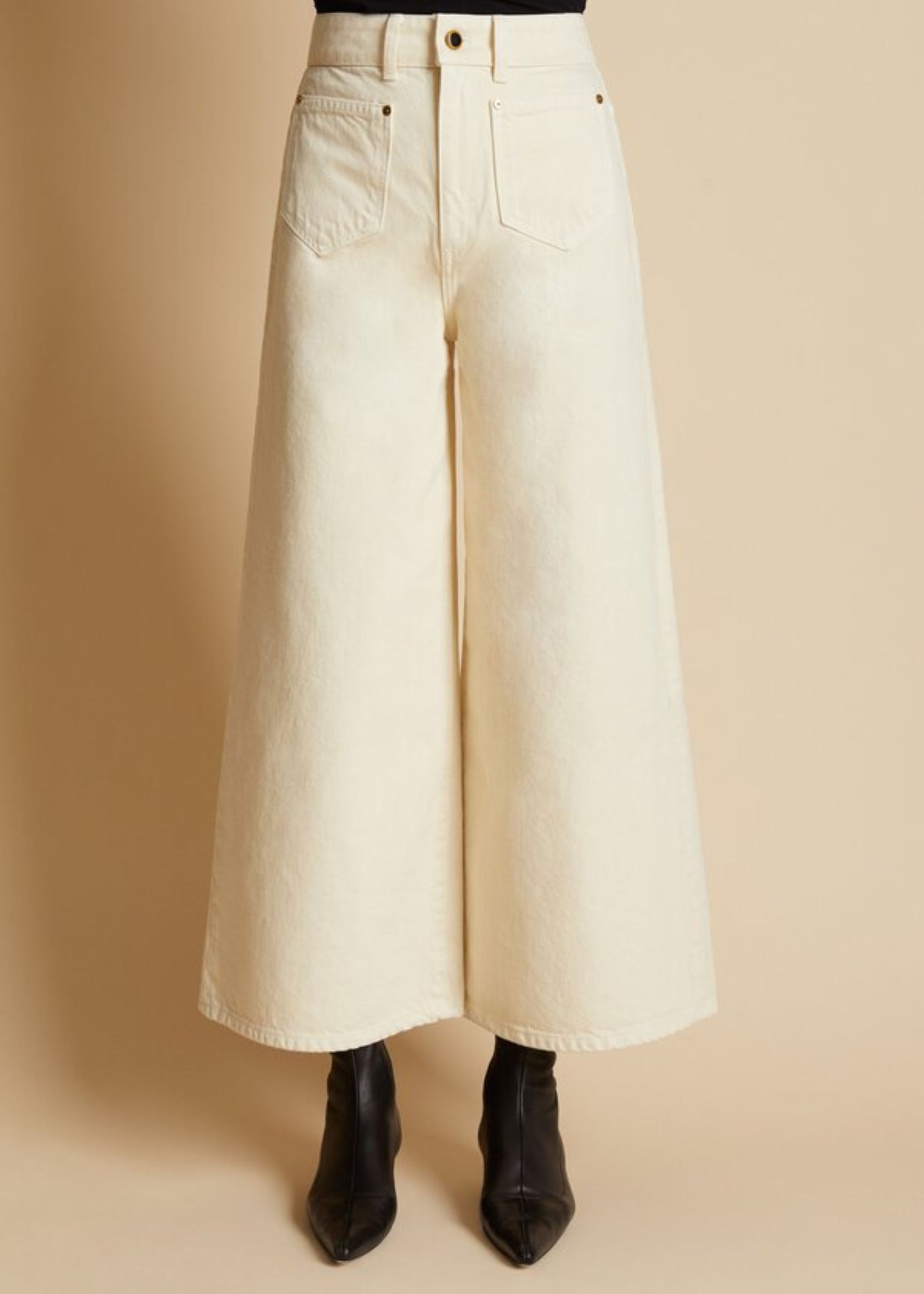 Aiden jeans - Ivory Rigid