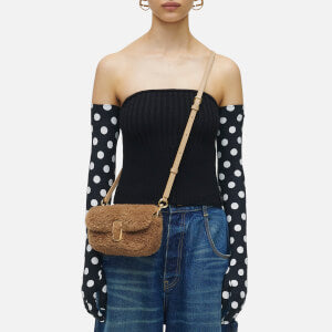 1 / DJV /120€ /9qty-9 /ST 100% /3 TROCA 105€   Mini sac à bandoulière The J Marc en fausse fourrure - Camel