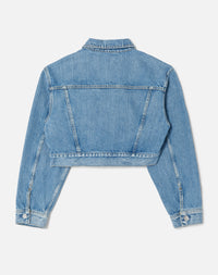 Denim jacket with zip fastening - Stoney River