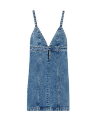 Robe droite à coutures apparentes - Acid Blue