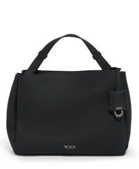 Sac à bandoulière Marylea Georgica en cuir - Black