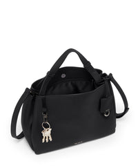 Sac à bandoulière Marylea Georgica en cuir - Black